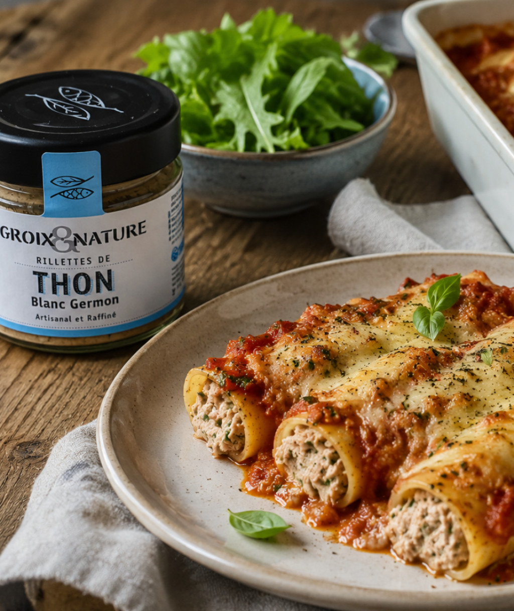 Cannellonis au thon
